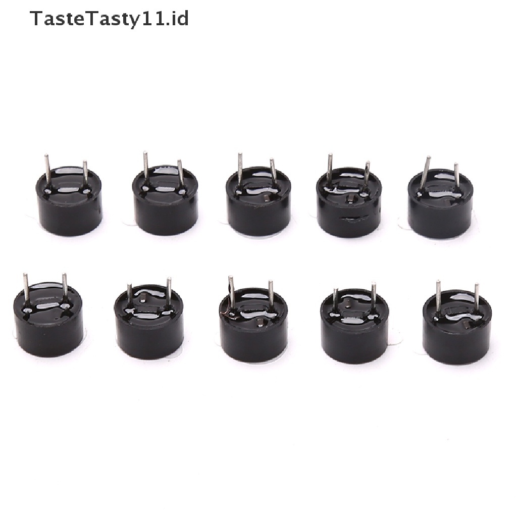 10pcs Buzzer Magnetik Aktif 3v 5v 12v