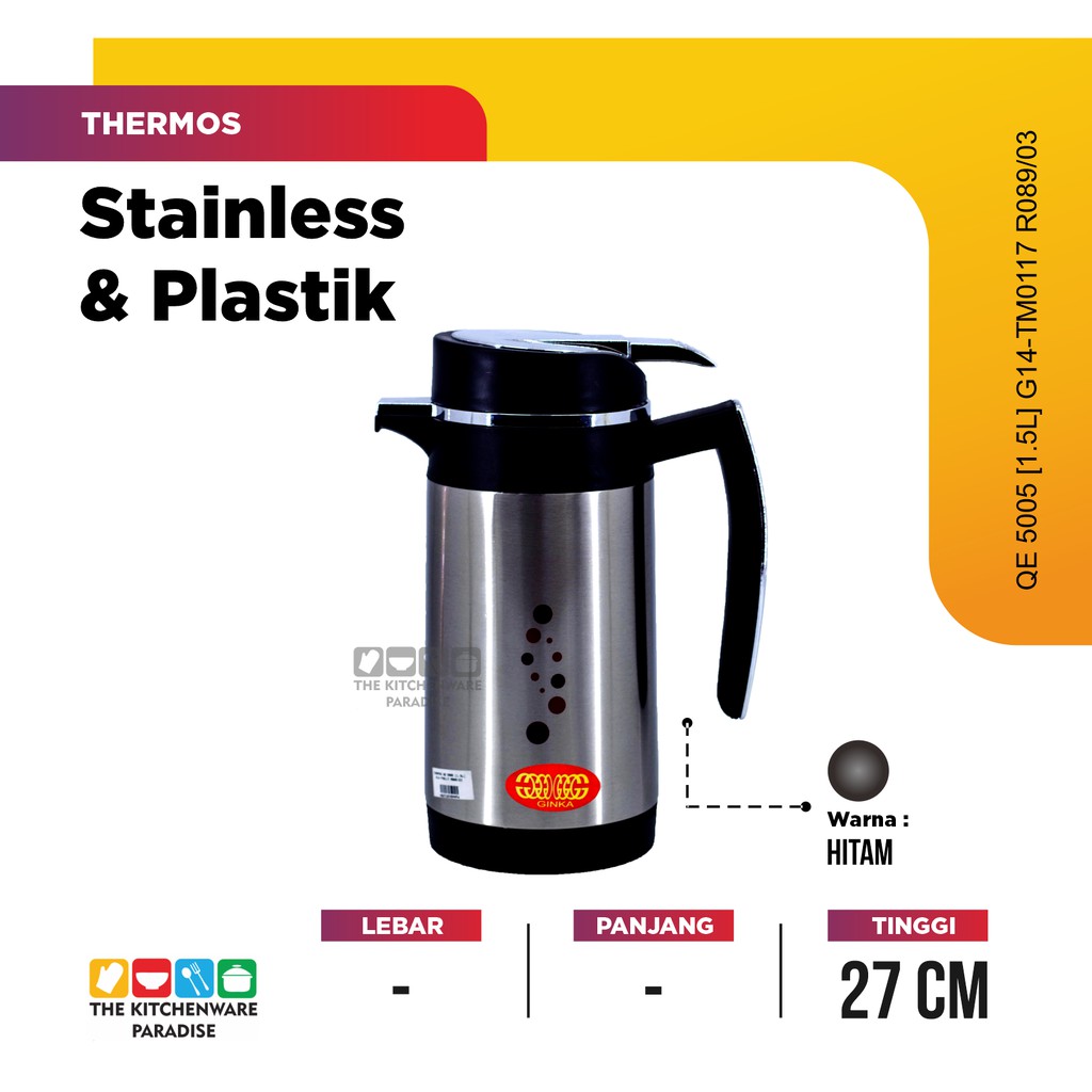 TERMOS AIR PANAS STAINLESS 1.5 LITER