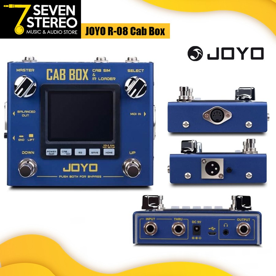 Joyo R08 R-08 CAB BOX Cabinet Simulator Effect Pedal