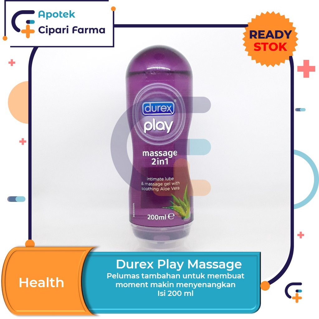 Jual Durex Play Massage 2in1 Pelumas Organ Wanita Sensasi Nikmat Isi