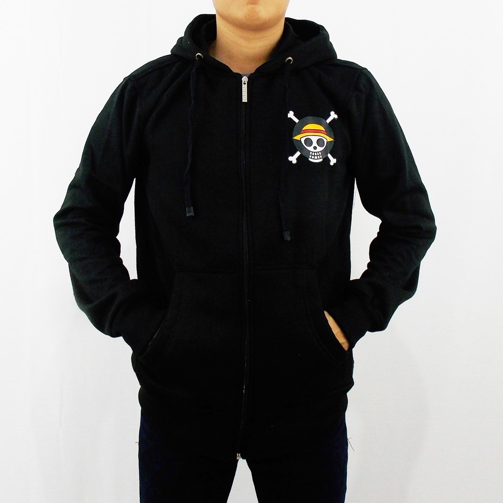 JAKET ONE PIECE - JAKET MONKEY D LUFFY - JAKET LUFFY SNAKEMAN - SWEATER HOODIE ANIME ONE PIECE 01