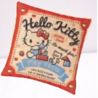 Hello Kitty Gobelins Tapestry Vintage Cushion (Original)