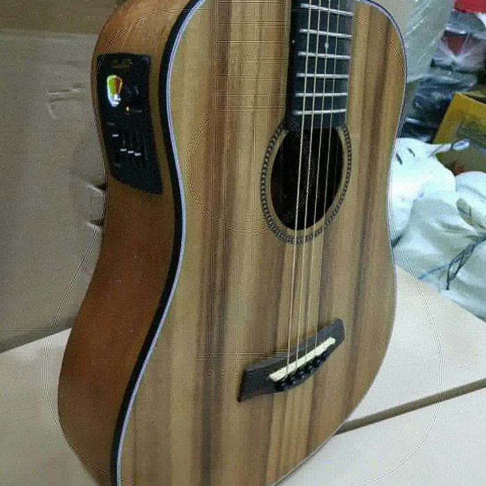 SALE Gitar Akustik Elektrik Cowboy 3/4 GW120NSK Solid Original - Gitar Pick