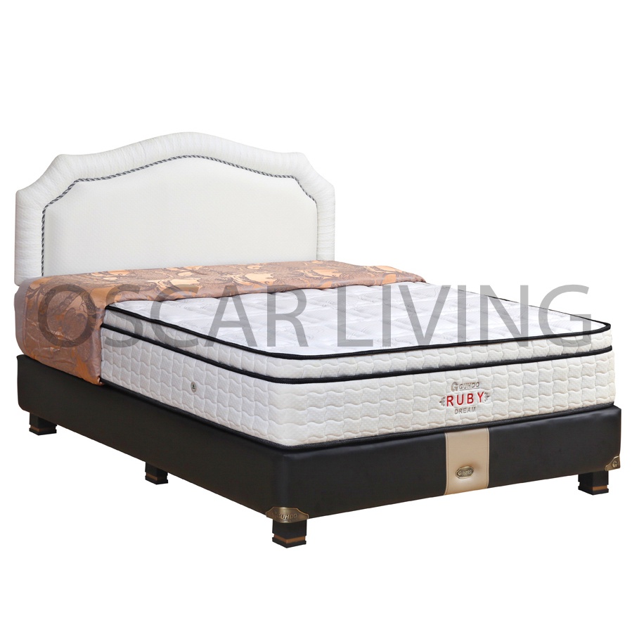 Guhdo Ruby Dream Latex Base Venetian HB Ascot Springbed [FULLSET/KHUSUS JABODETABEK]