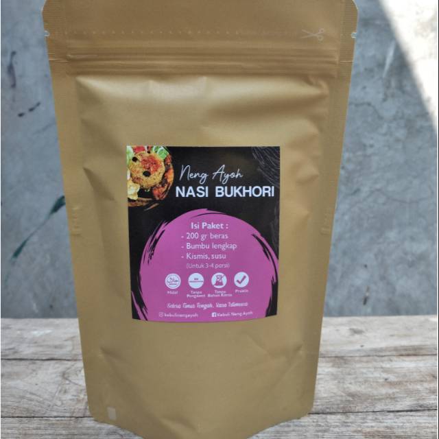 

Nasi Bukhori Bumbu Instan Rasa Istimewa