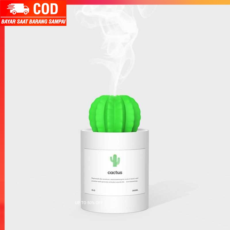 (100% BARANG ORI) 3Life Air Humidifier Pelembab Udara Aromatherapy 280ml - Cactus