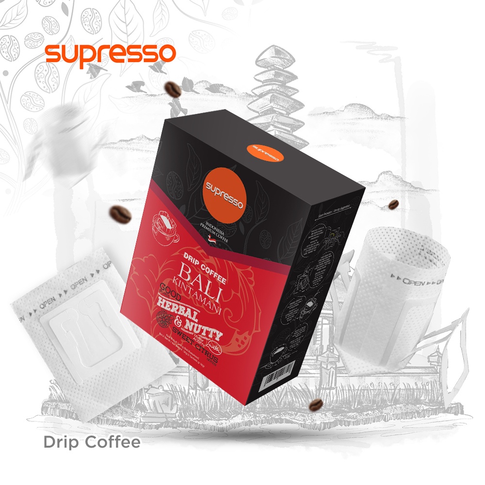 

Supresso Bali Kintamani Drip Coffee