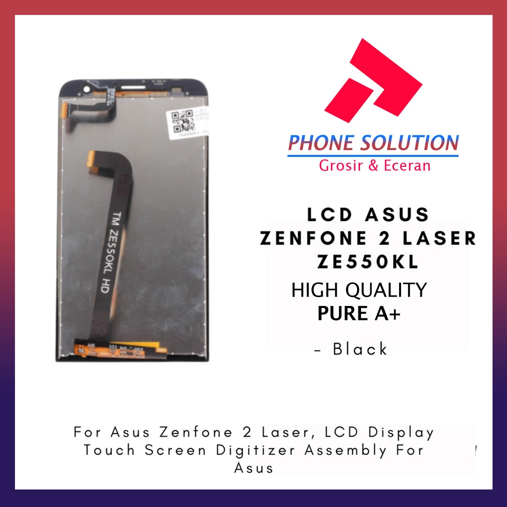 LCD Asus Zenfone 2 Laser ZE550KL Fullset Touchscreen // Supplier LCD Asus Zenfone 2 - Garansi 1 Bulan