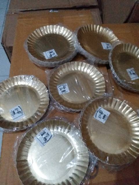 PIRING KERTAS KUE LEO . bahan bagus sepack 10pcs MURAH