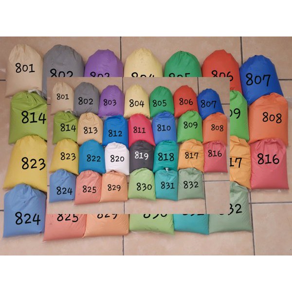  Cat  Tembok  Kiloan Standar 28 Warna Pilihan 1 Kg Shopee 