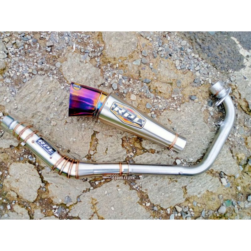 Knalpot semie biasa jigslav rpl racing vixion,satria fu,cbr,r15
