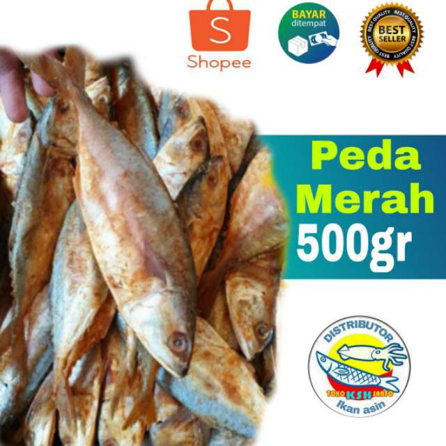 

Ikan asin peda merah-500gram