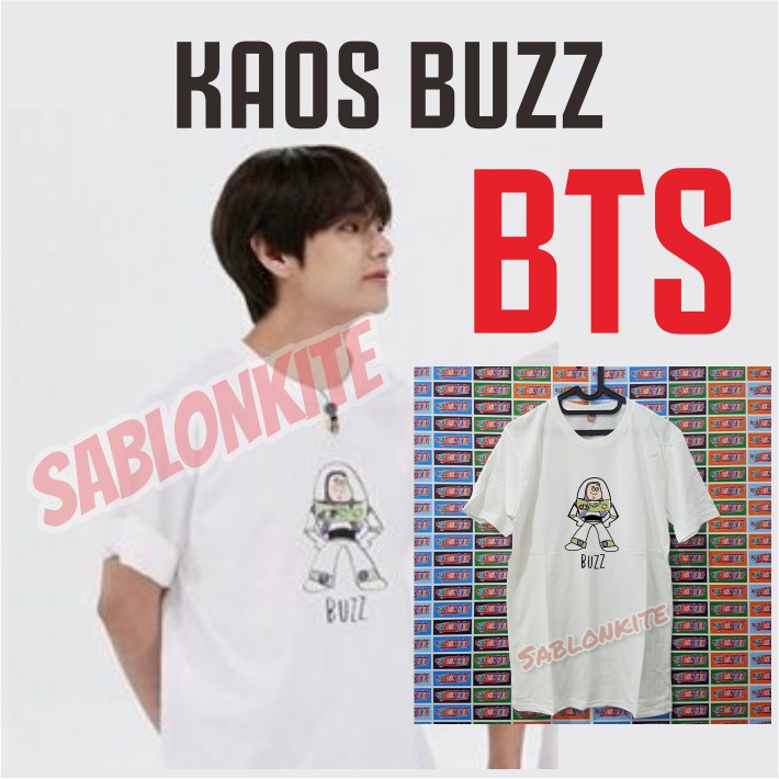 MURAH!!! KAOS TSHIRT BUZZ ALIEN V KPOP BAHAN KAOS COMBED 30S