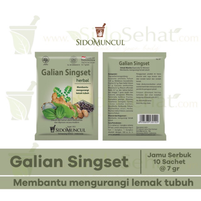 

Jamu Galian Singset SidoMuncul