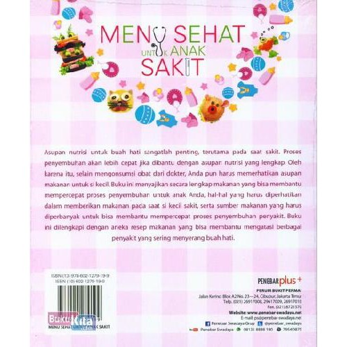 MENU SEHAT UNTUK ANAK SAKIT