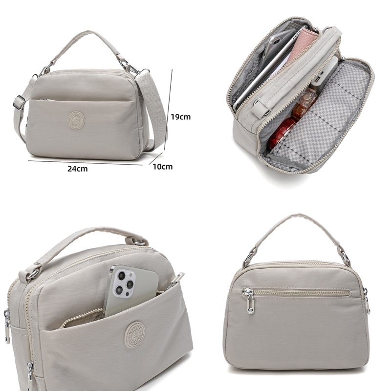 HARUICA BAG 80116 Tas Selempang Wanita Original Import - Tas Cewek Simple &amp; Casual