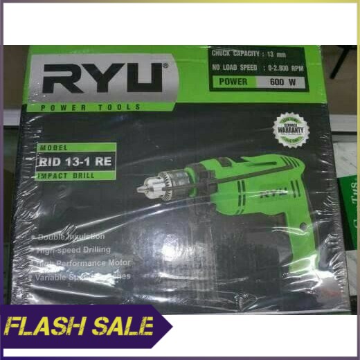 MESIN BOR TEMBOK RYU RID 13 1 RE   MESIN BOR TANGAN RYU RID13 1 RE