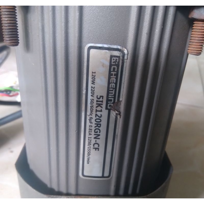 Ac Motor Gearbox 220V Ratio 1:150 120W Speed Control