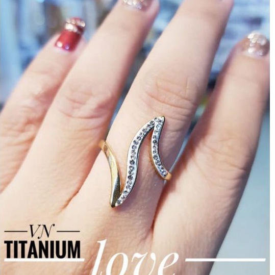 TiTanium cincin wanita AY8