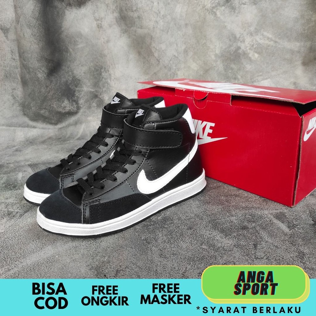 SEPATU ANAK NIKE BLAZER 77 LAKI LAKI PEREMPUAN USIA 1 2 3 4 5 6 7 TAHUN IMPORT / SEPATU ANAK CEWEK COWOK SNEAKERS SEKOLAH TK/SD KEREN