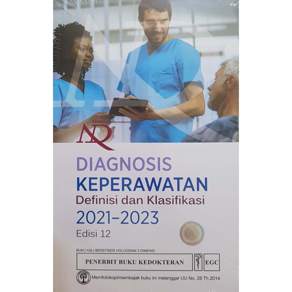 NANDA Diagnosis Keperawatan 2021 - 2023 Edisi 12 , Definisi dan Klasifikasi - Heather Herdman - ORIG