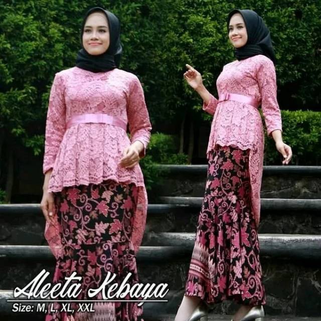 KEBAYA MODERN - KEBAYA AURORA - KEBAYA BRUKAT PINGUIN - KEBAYA BRUKAT