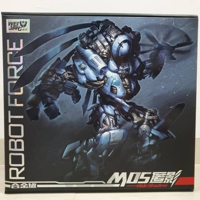 Weijiang Transformers Hide Shadow Blackout Leader M05 Oversized