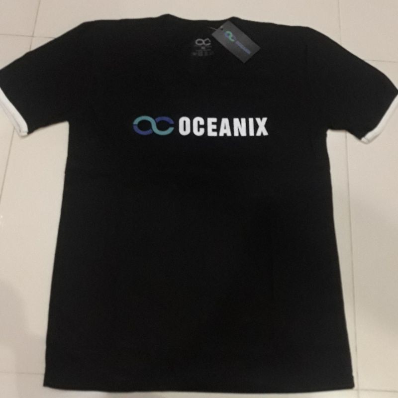 Kaos bahan Cotton sablon OCEANIX