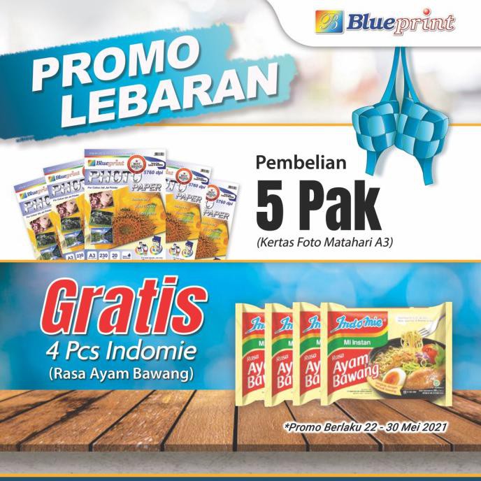 

KERTAS FOTO / KERTAS GLOSSY / GLOSSY PAPER BLUEPRINT A3 230 GSM