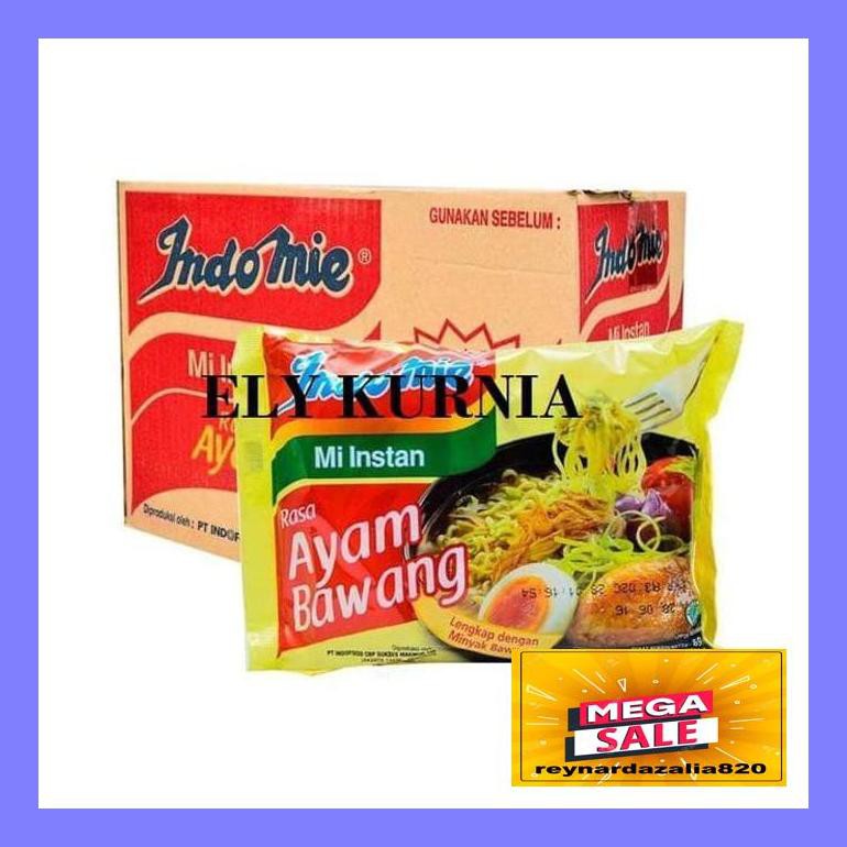 

Ry5Gils Indomie Kuah Rasa Ayam Bawang Makanan Instan 1 Dus/40 Pcs Flseyr