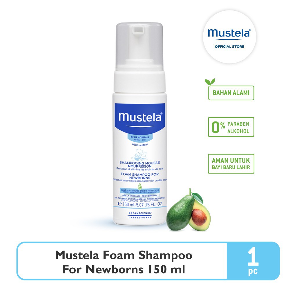 Mustela Stelatopia Foam Shampoo