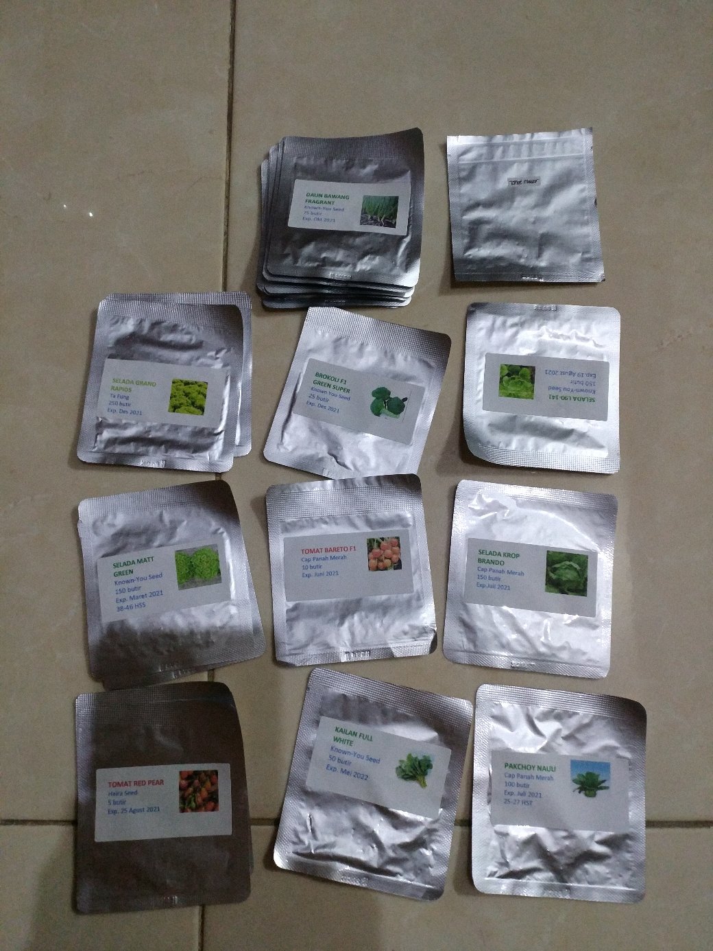 Benih Sawi Pakchoy Nauli Cap Panah Merah Repack