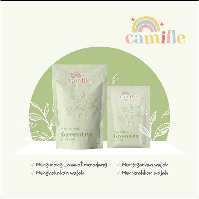 CAMILLE BEAUTY MASKER ORGANIK (BPOM) UKURAN 25 GR-3