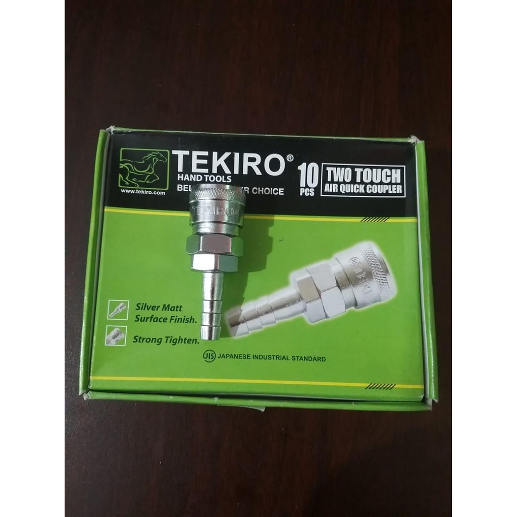 Tekiro Quick Coupler Two Touch 20 SH / Fitting / Sambungan Selang Kompresor