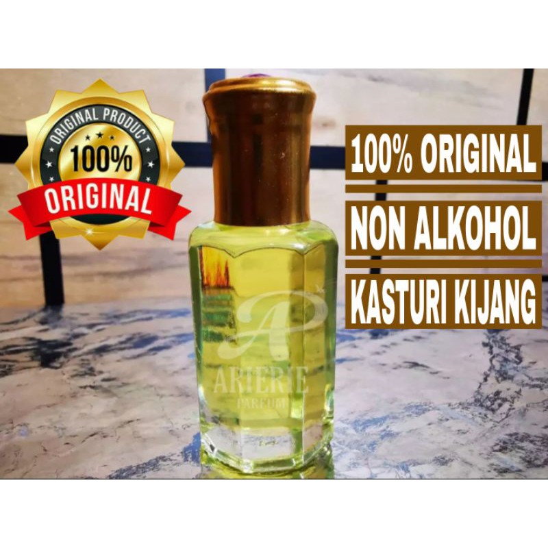 Arierie Parfum Minyak Wangi Kasturi Kijang Minyak Wangi Arab Asli 100% Original