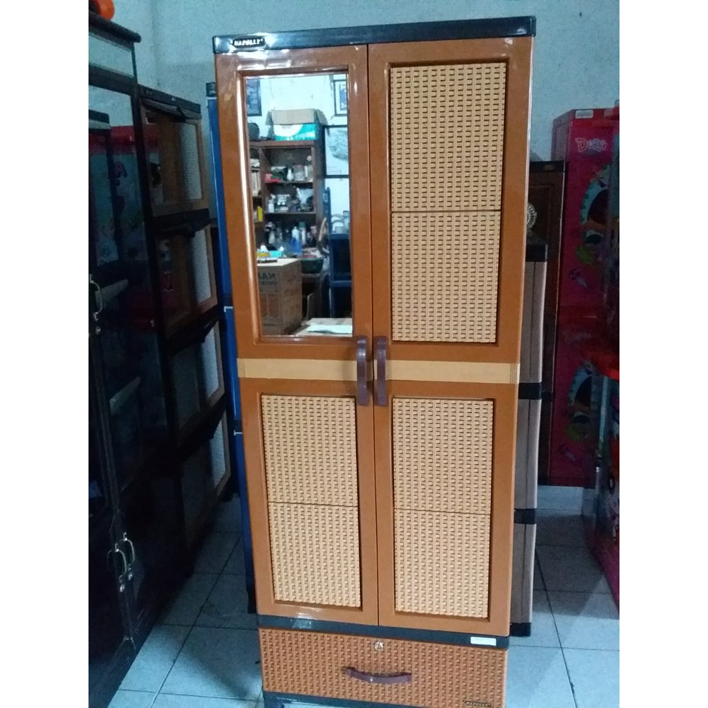 Lemari Plastik Susun lemari plastik gantung Premium Cortez lemari plastik murah