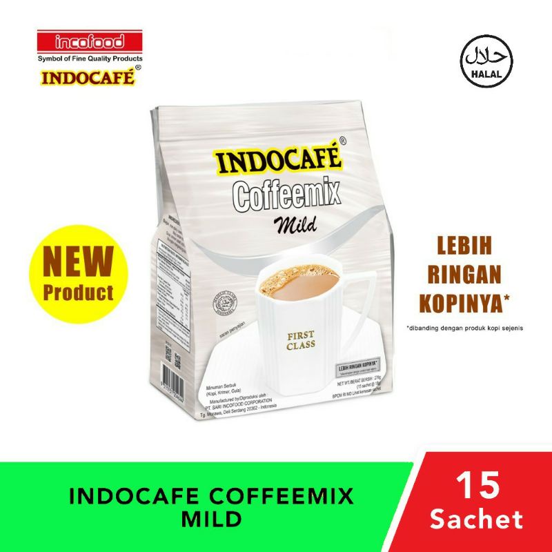 

Indocafe Coffeemix Mild (15 sachet)