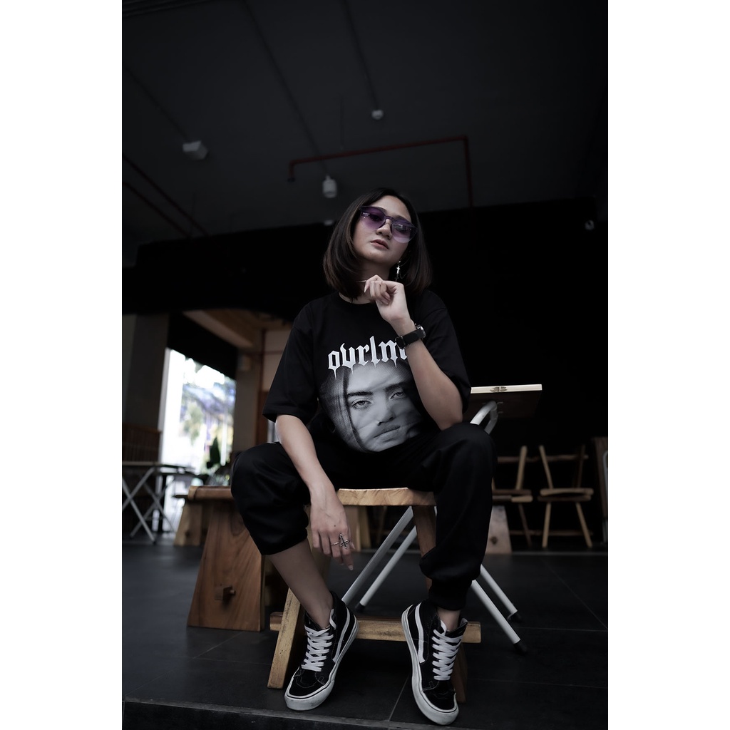 OVERLIMIT BILLIE EILLISH T-SHIRT OVERSIZE | KAOS OVERSIZE | STREETWEAR