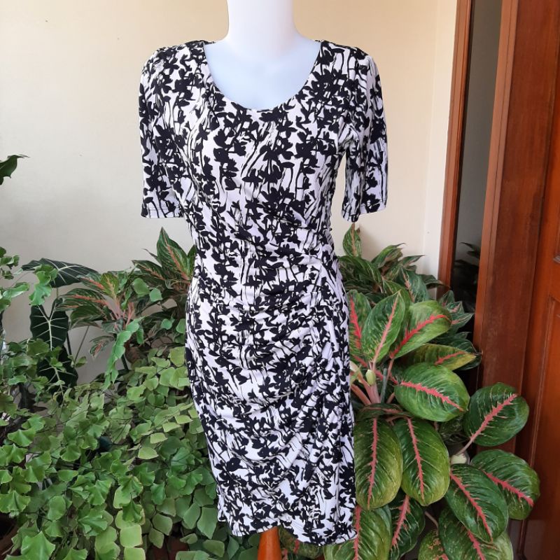 MIDI DRESS WANITA H&M (PRELOVED)