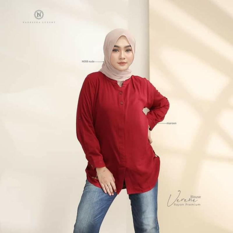 BLOUSE POLOS (VERENE BLOUSE) Nadheera Luxury