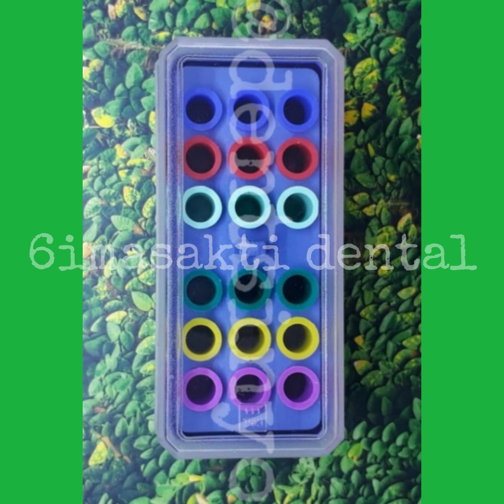 

DENTAL ENDO BOX TRANSLUCENT 72 HOLES BUR