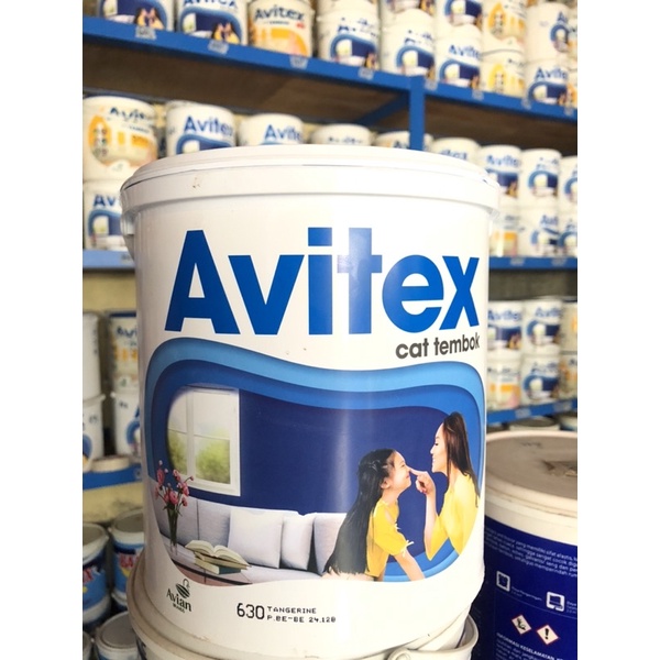 CAT TEMBOK AVITEX 5KG / CAT DINDING AVITEX / AVITEX CAT AIR BERKUALITAS