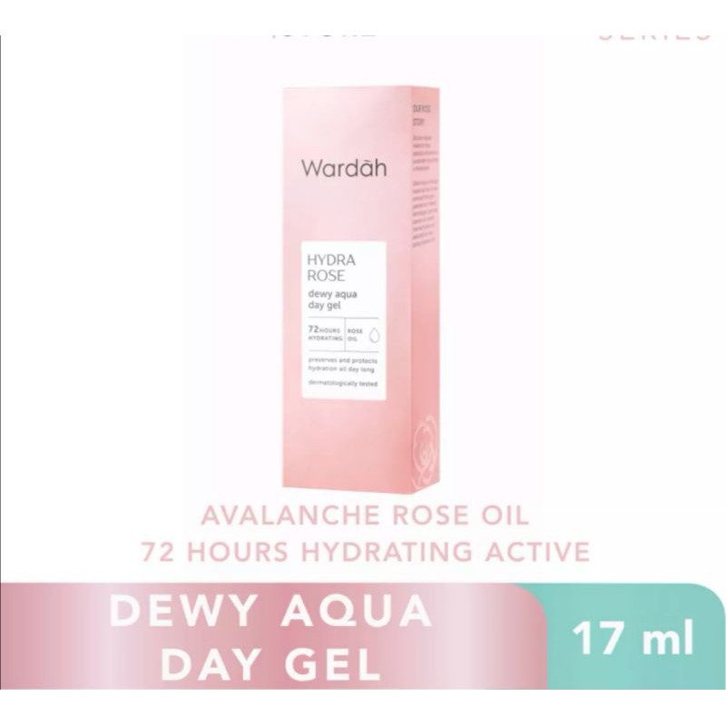 Wardah Hydra  Rose Dewy Aqua Day Gel 17mll