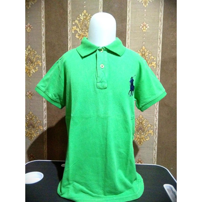 Kaos anak Hijau Ralph Lauren - Preloved