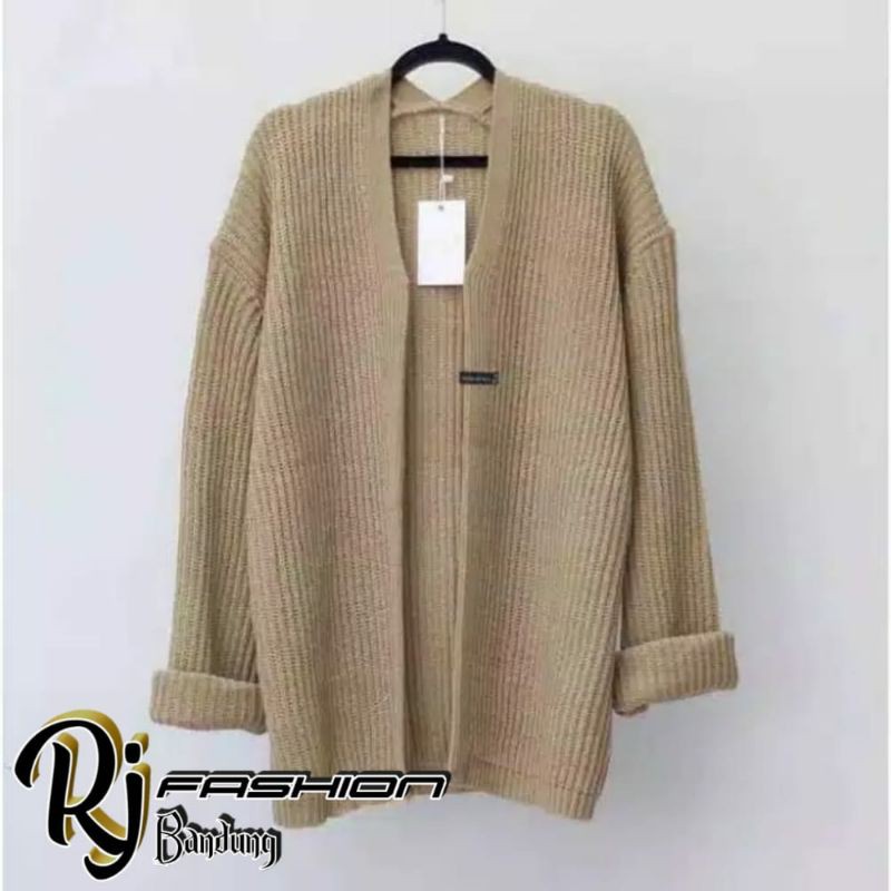 RJ FASHIONSTORE  'CARDIGAN BRESCA  'BAJU RAJUT WANITA