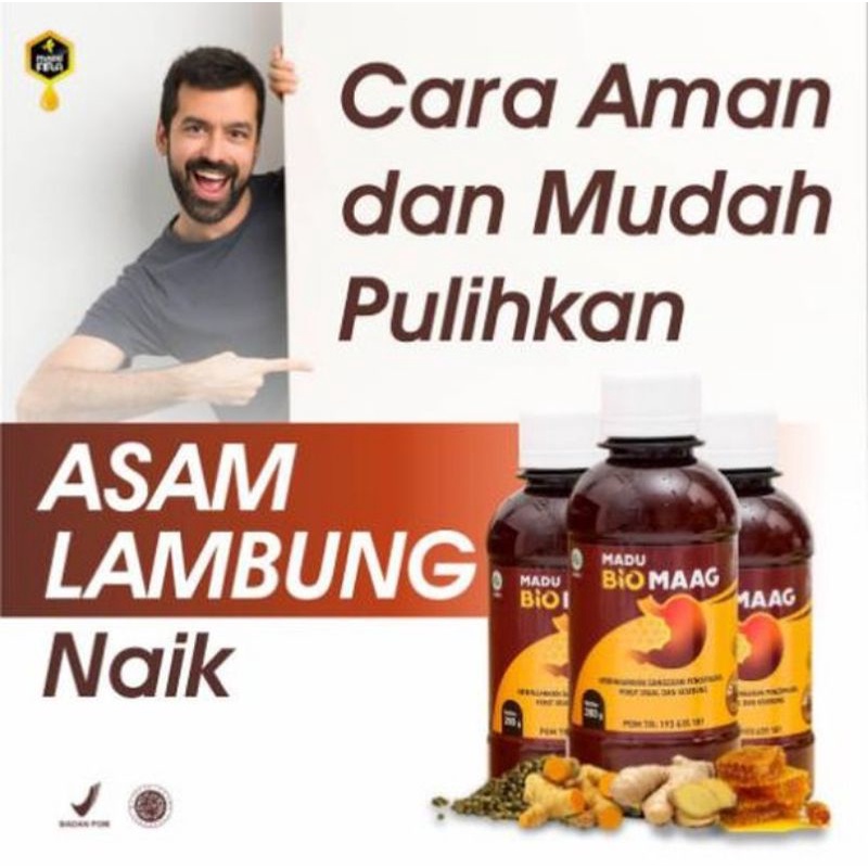 

Obat Asam Lambung Tinggi Gerd Maag Mag Magh Kronis Gangguan Pencernaan Herbal Biomaag Original