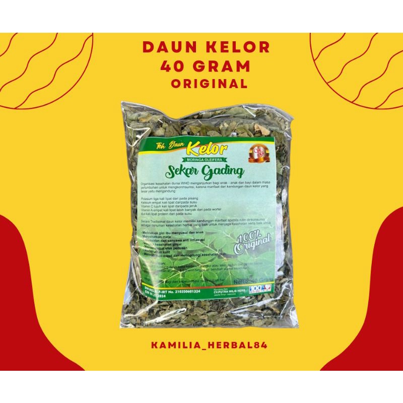 

Teh Daun Kelor 40 gr