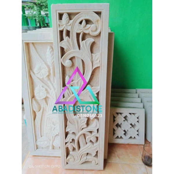 relief mini relief paras batu alam dekorasi dinding