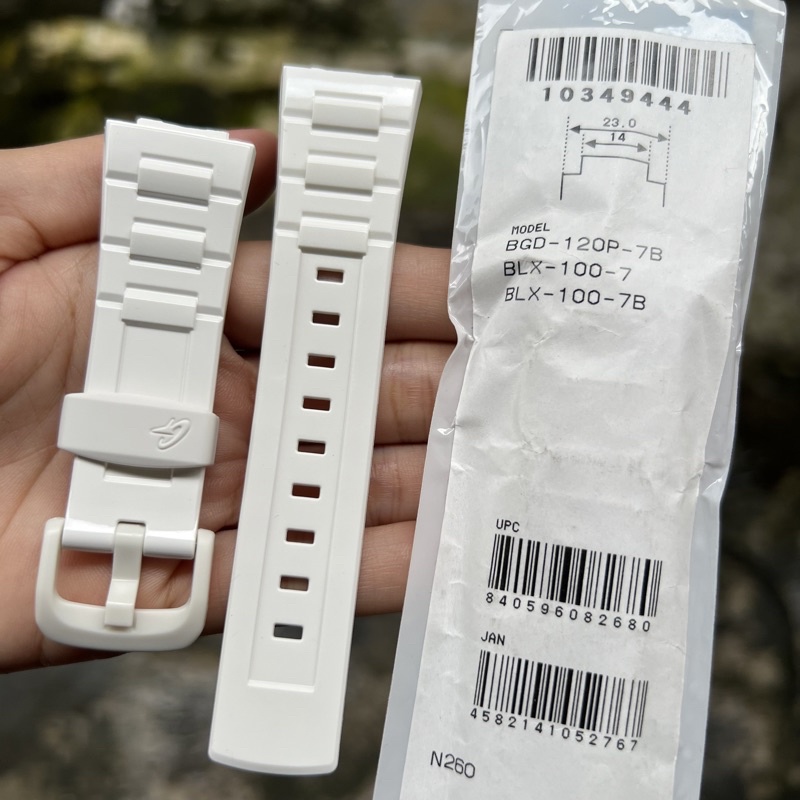 STRAP TALI JAM TANGAN CASIO BABY-G ORIGINAL BGD-120P BLX-100 Band BGD 120P BLX 100