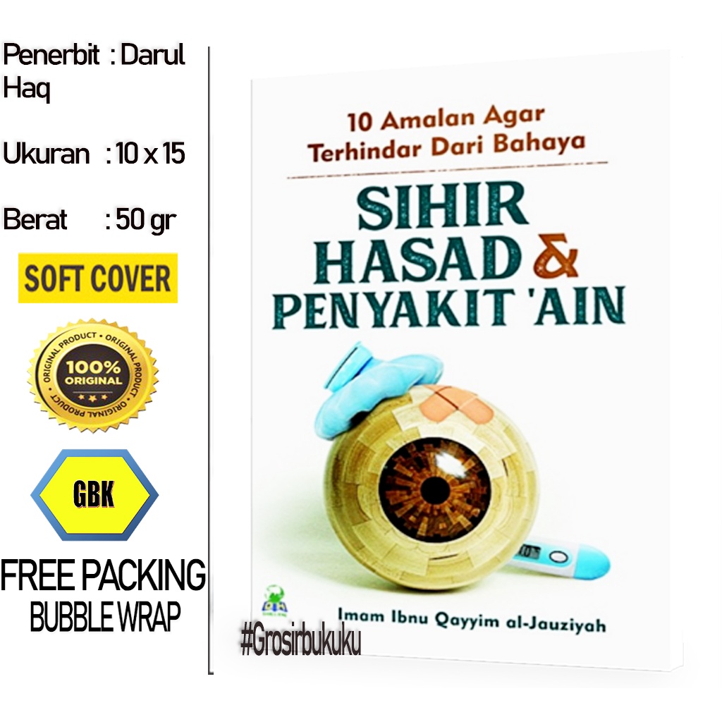 Buku Saku 10 Amalan Agar Terhindar dari Bahaya SIHIR, HASAD &amp; PENYAKIT ‘AIN - Darul Haq